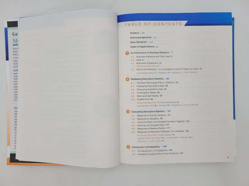 Business Statistics 3rd Ed Donnelly Pearson Hardcover English Instructor's Copy gallery