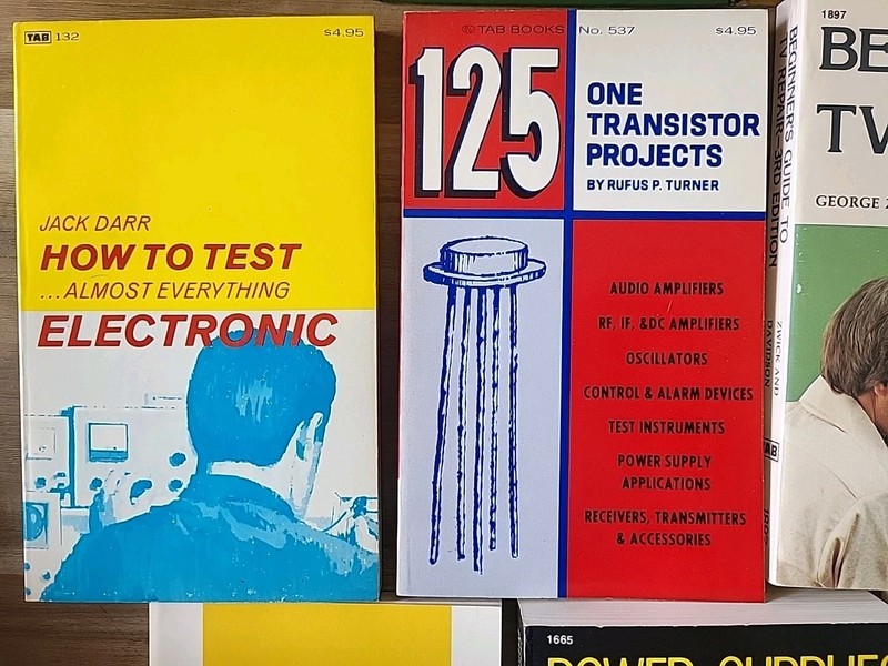 17 TAB Publishing Electrical Engineering How To Books Vintage VERY NICE !! gallery