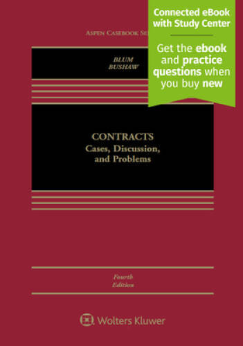 Contracts: Cases, Discussion and Problems (Aspen Casebook) – ACCEPTABLE