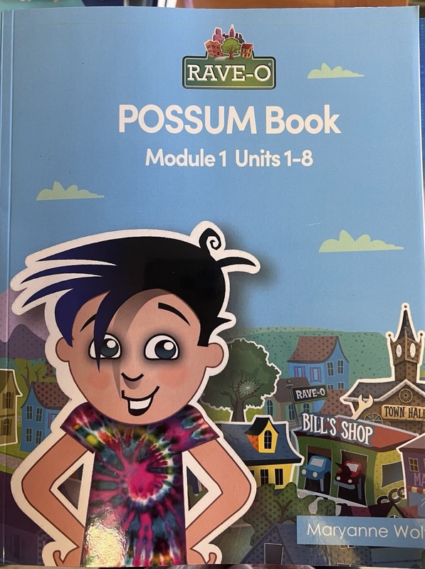 RAVE-O Possum Book Module 1 Units 1-8 Workbook Unused