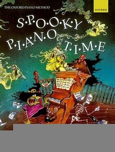 Spooky Piano Time: Terrifying Pieces, Poems and Puzzles Sheet music Book The