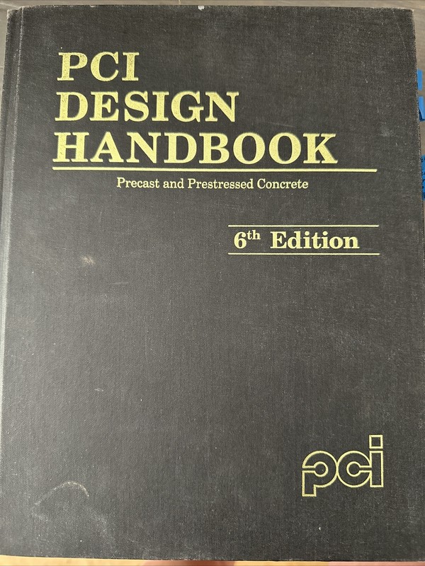 PCI Design Handbook – Precast and Prestressed Concrete 6th Ed.