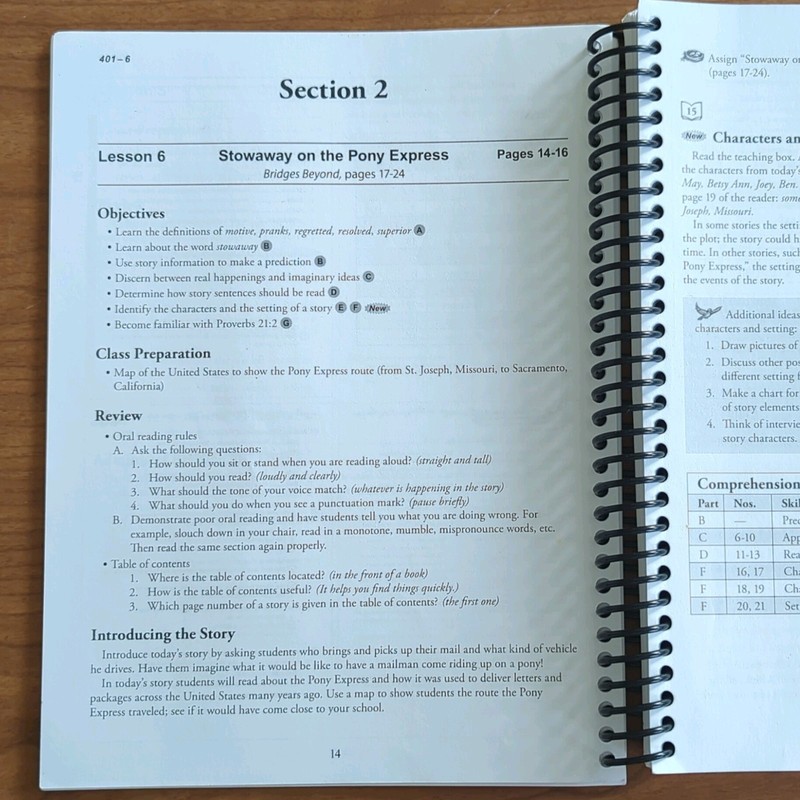 Christian Light Education Sunrise Ed Grade 4 Teacher's Guides Set 401-410 gallery