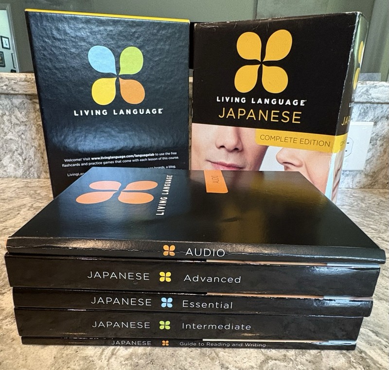 LIVING LANGUAGE JAPANESE BOX SET w/CDs gallery