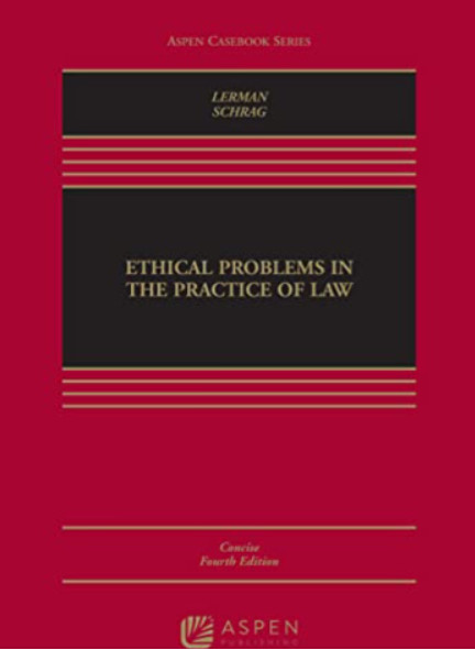 Ethical Problems in the Practice of Law 9781454891284