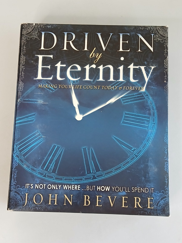 DRIVEN BY ETERNITY Making Your Life Count ~ Bevere ~ DVD Set + Workbook + Book