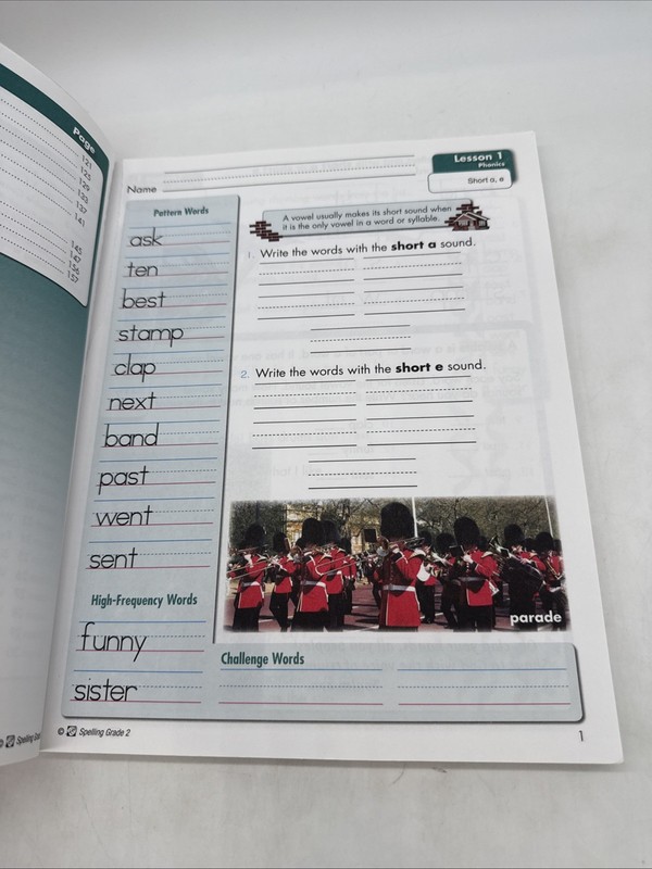 Purposeful Design Spelling Grade 2 Student Workbook (2nd Edition) 2nd Grade gallery