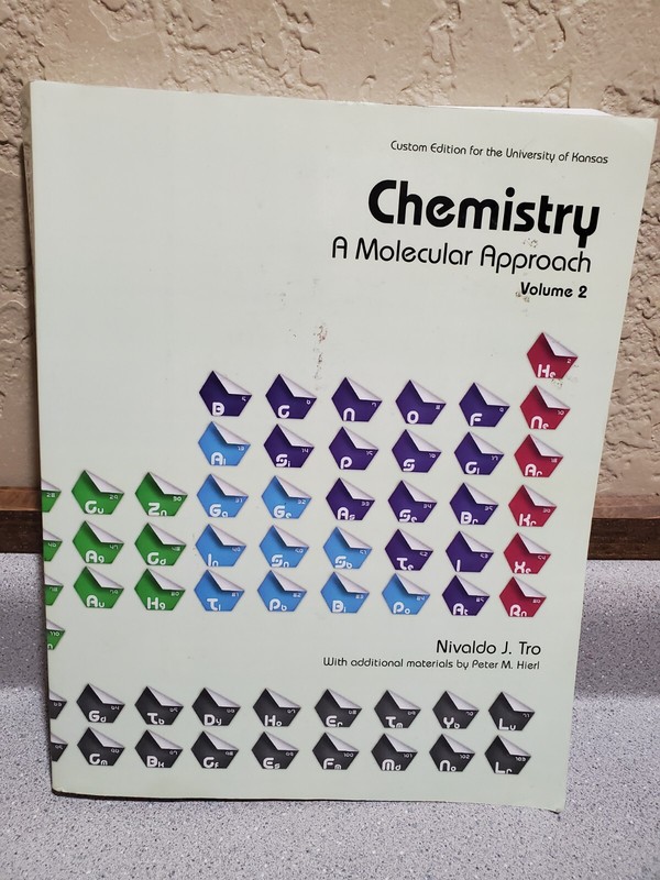 Chemistry a Molecular Approach Volume 2 (Custom for the University of Kansas)
