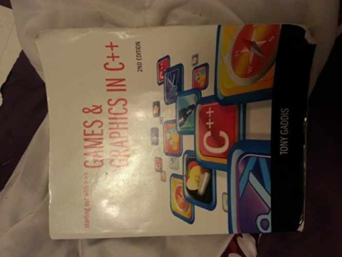 Starting Out with Games & Graphics in C++ – Paperback, by Gaddis Tony – Good