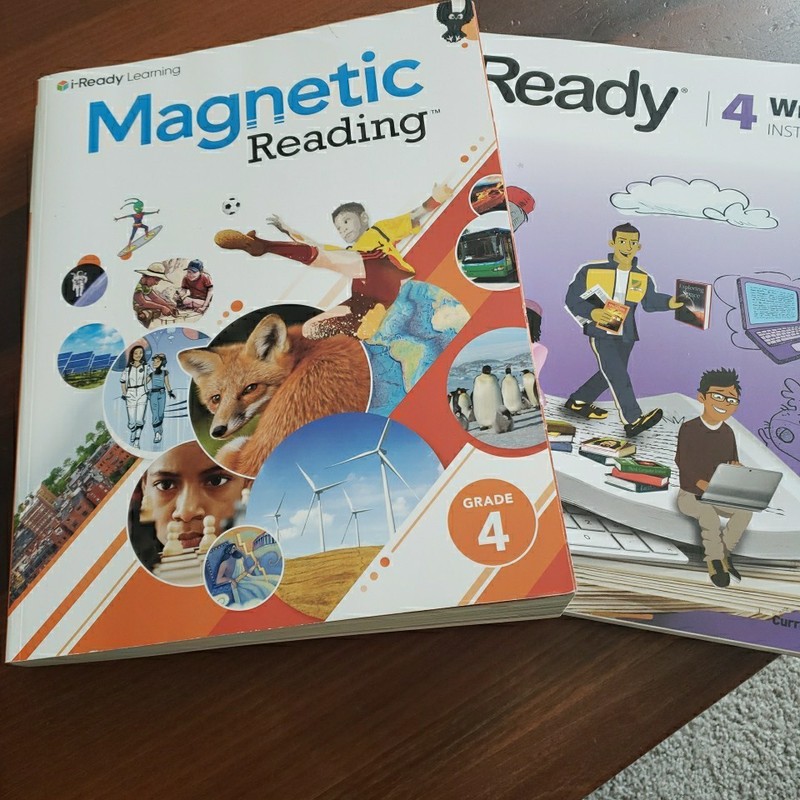 4th Gr. i-ready Magnetic Reading & 4th Gr. Ready Writing NEW