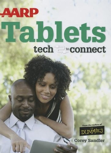 AARP TABLETS: TECH TO CONNECT By Corey Sandler – Hardcover *Excellent Condition*