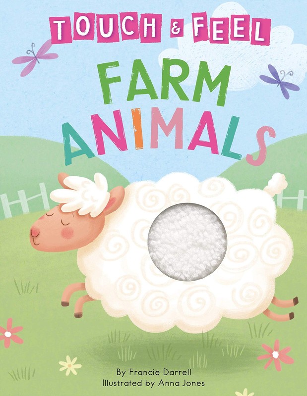 Farm Animals: A Touch and Feel Book – Children’s Board Book – Educational – …