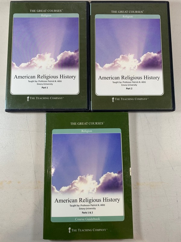 The Great Courses American Religious History CD Set / Book Patrick N. Allitt