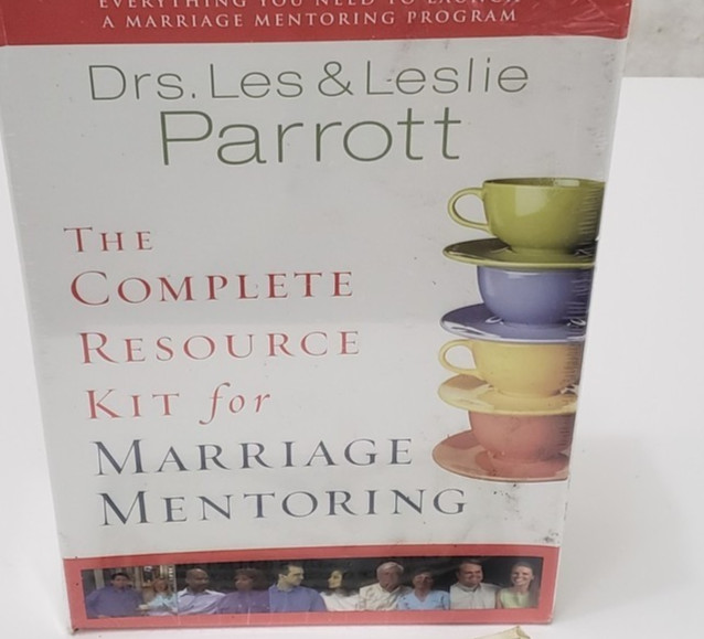 Complete Kit Marriage Mentoring Program Les & Leslie Parrott 2006 Open box