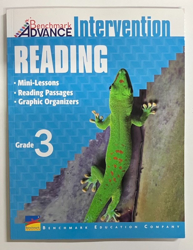 Benchmark Advance: Intervention Reading, Grade 3 (NEW, SHIPS FREE)