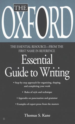 The Oxford Essential Guide to Writing (Essential Resource Library), USED-Good, K