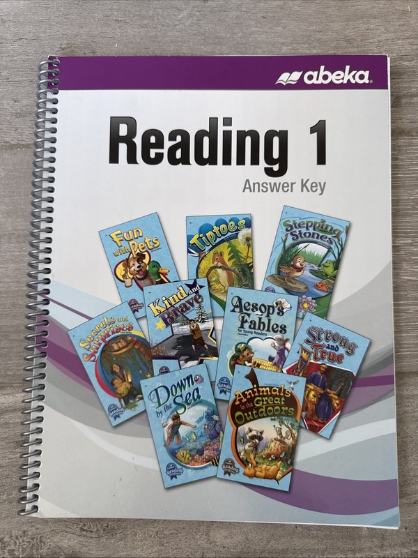 ABeka Homeschool Reading 1 Answer Key