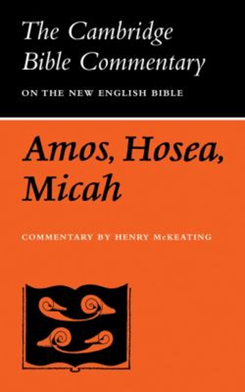 The Books of Amos, Hosea, Micah Paperback Henry McKeating