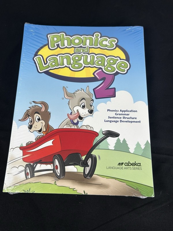 Abeka Phonics and Language 2 Homeschool Language Arts Workbook New Free Shipping