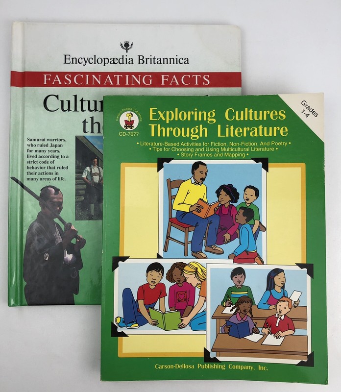 Learning About Cultures Around the World 2-Book Bundle Grades 1-4