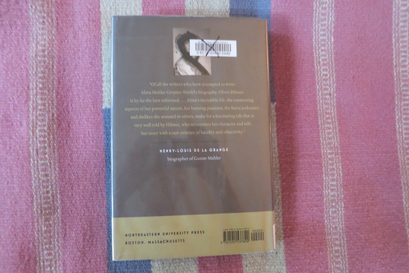 Malevolent Muse: The Life of Alma Mahler Oliver Hilmes Hardcover Dust Jacket gallery