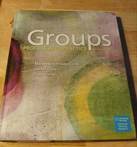 Groups: Process and Practice (MindTap Course List) by Corey