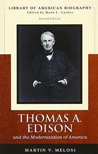 Thomas Edison (Library of American – Paperback, by Melosi Martin V – Very Good x