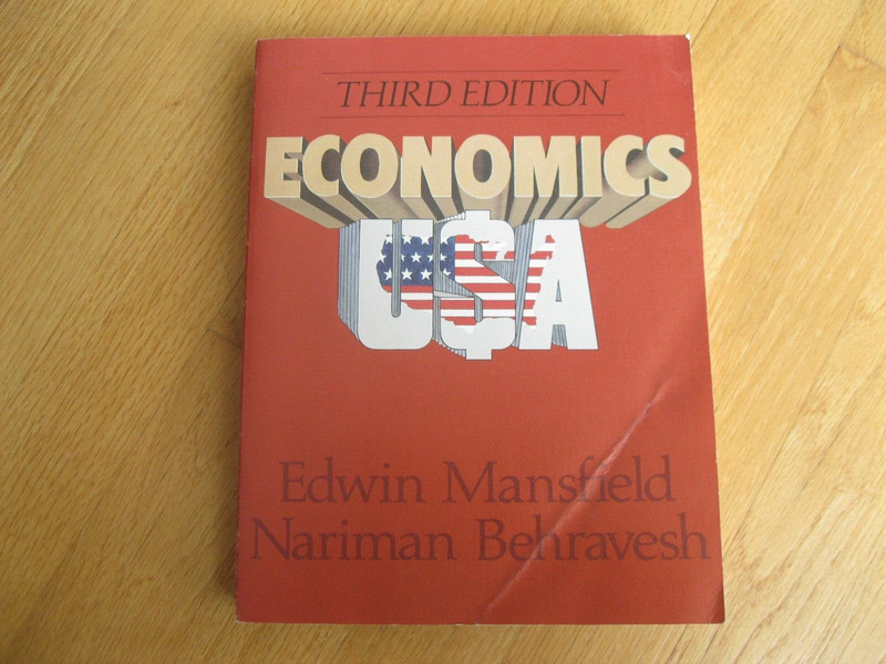 Economics U.S.A. 3rd Edition Edwin Mansfield and Nariman Behravesh