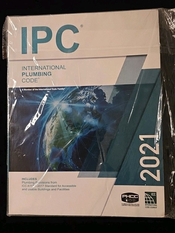 2021 IPC International Plumbing Code Book New Sealed