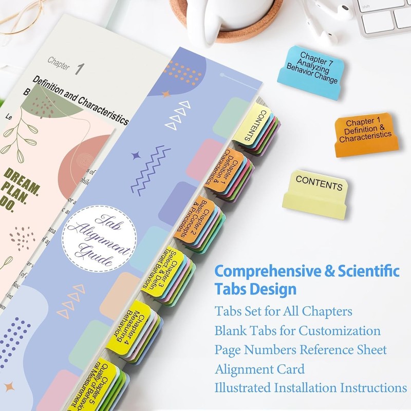 Index Tabs for Applied Behavior Analysis Cooper 3Rd Edition, Free Shipping gallery