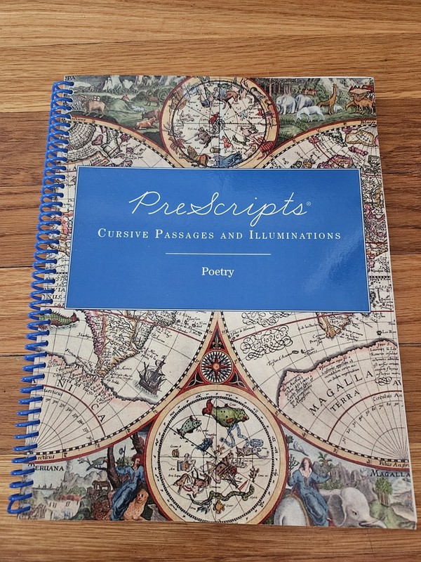 PreScripts Cursive Passages and Illuminations: Poetry. NEW. 2024
