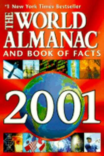 World Almanac & Book of Facts 2001 by World Almanac: Used