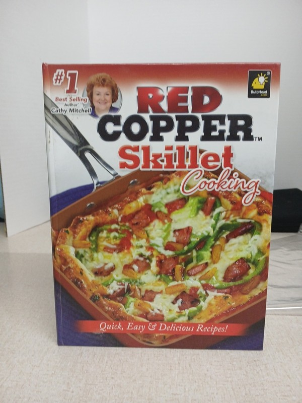 Red Copper Skillet Cooking – Spiral-bound By Cathy Mitchell – GOOD