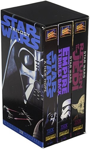 Original Version Star Wars Trilogy VHS Box Set-1995 by by Fisher