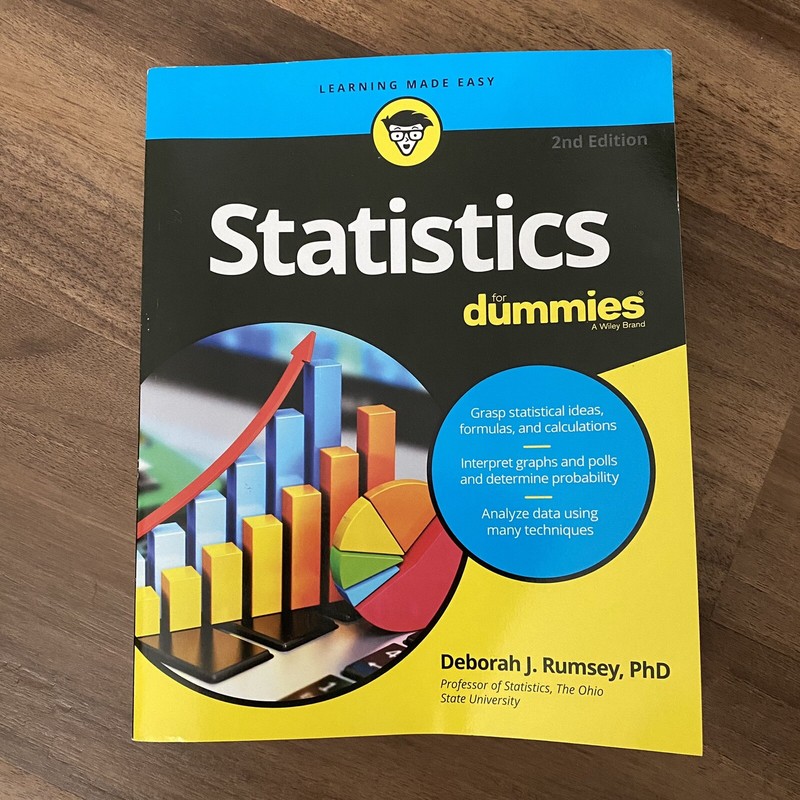 Statistics for Dummies by Deborah J. Rumsey (Paper Back)
