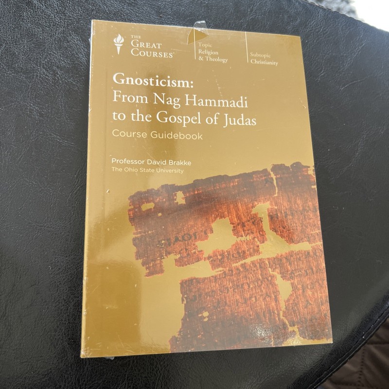 Great Courses ~GNOSTICISM: FRON NAG HAMMADI TO GOSPEL OF JUDAS~ DVDs & Booklet