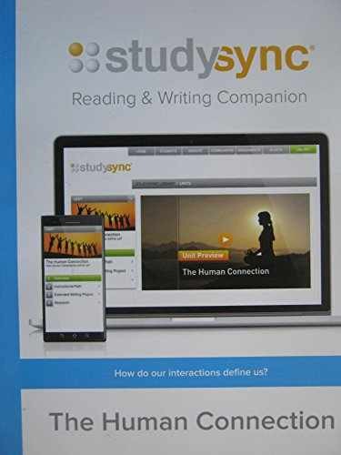Studysync Grade 10 Unit 4 The – Paperback, by BookheadEd Learning – Very Good