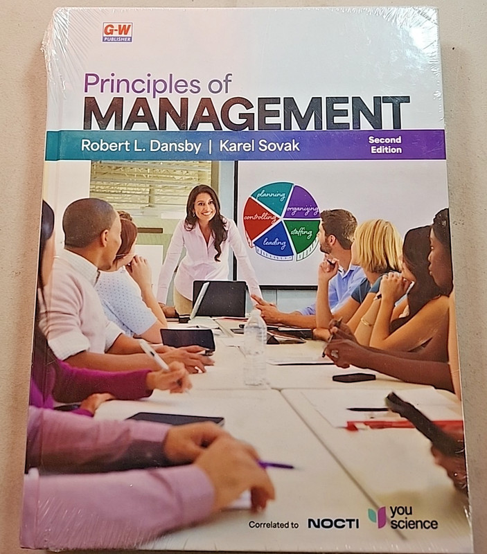 G-W Principles of Management 2nd Edition Robert Dansby Textbook Hardcover New