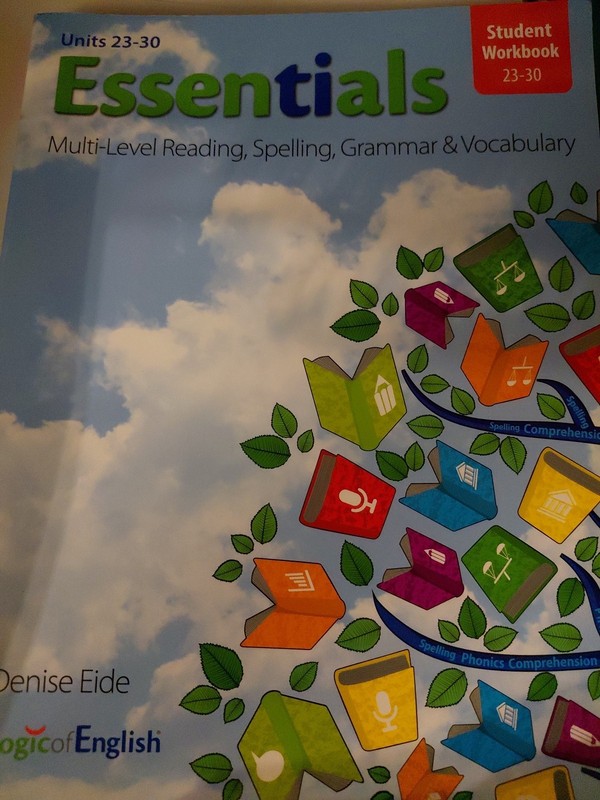 Essentials student workbook 23-30 Logic of English units 23-30