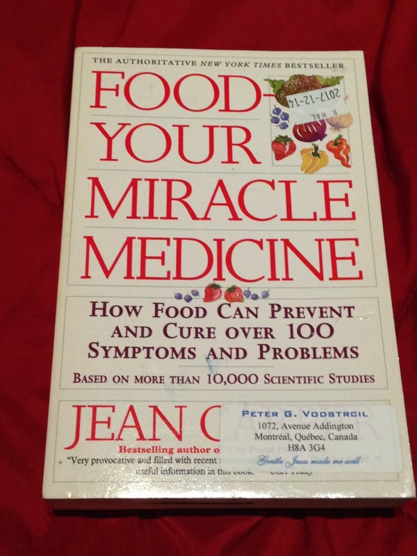 Food–Your Miracle Medicine by Jean Carper