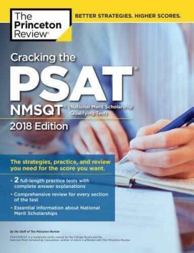 Cracking the PSAT/NMSQT with 2 Practice Tests, 2018 Edition: The Strategi – GOOD