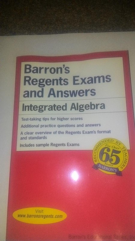 Barron’s Regents Exams and Answers: Integrated Algebra