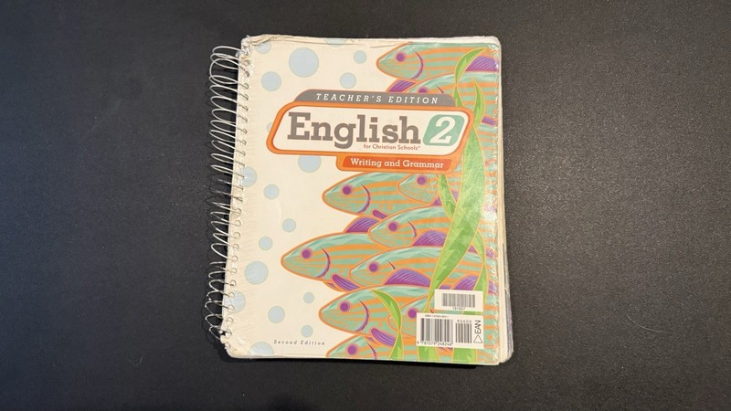 BJU Press English 2 Writing & Grammar Teacher’s Edition 2nd Ed Ring/Wire Bound
