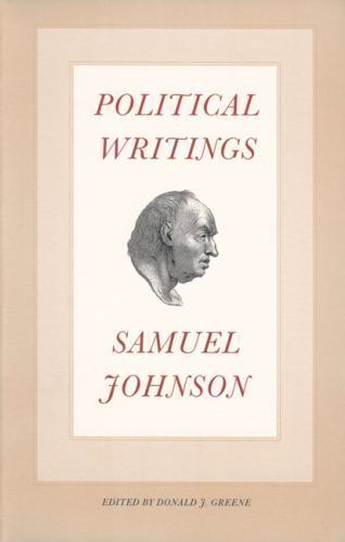 Political Writings; Yale Edition of the Works- 9780865972759, paperback, Johnson