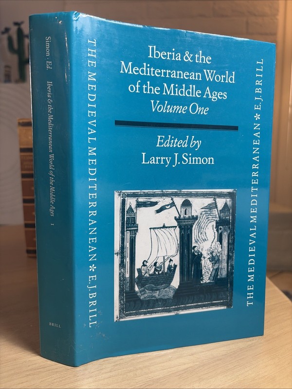 Iberia & Mediterranean World Middle Ages Vol 1 Simon Brill 1995 HCDJ Fine/Fine