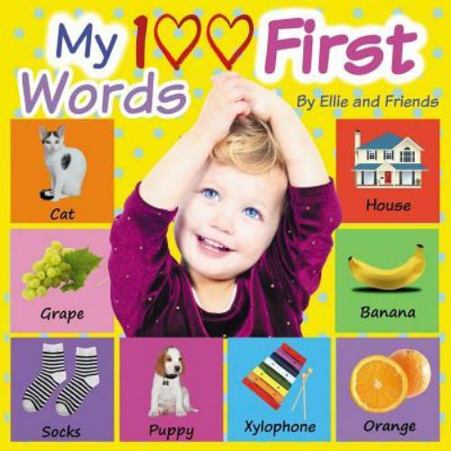 My 100 First Words: Children?s book, Picture Books, Preschool Book, Ages 0-3, ..