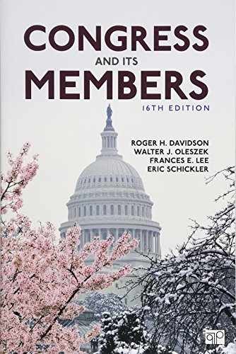 Congress and Its Members – Paperback, by Davidson Roger H.; Oleszek – Acceptable