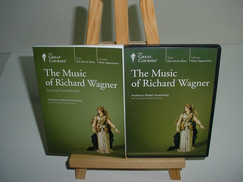 Music of Richard Wagner by Robert Greenberg DVD and Guidebook
