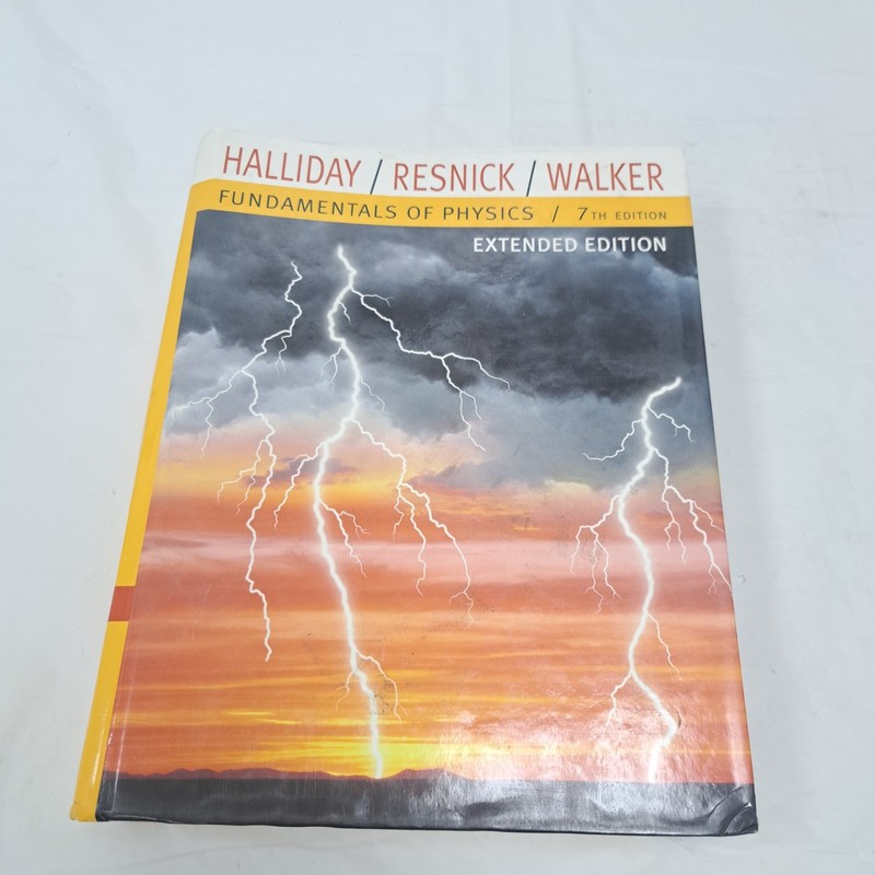 Fundamentals of Physics – hardcover Halliday, David|Walker, Jearl|Resnick, R