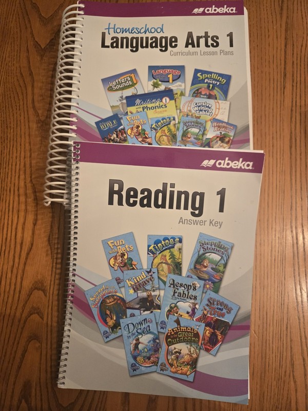 Abeka Language Arts 1 Curriculum Lesson Plans And Reading 1 Answer Key